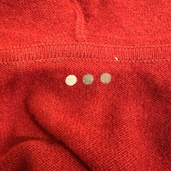 Three Dots Red Women's Sweater Cardigan/Size Small - Picture 8 of 11